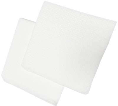 Салфетки бумажные 24х24 1 слойные белые - 2