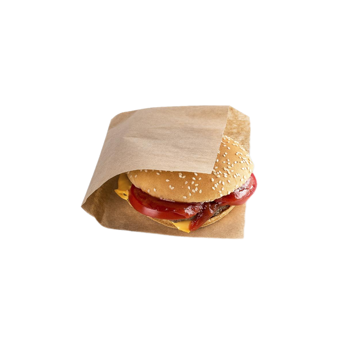 Уголок бумажный жиростойкий Eco Sandwich Bag L крафт 170170мм (1002001)